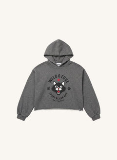 Finger in the nose - Bunny Sweatshirt | Melange grau
