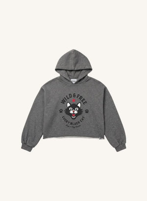 Finger in the nose - Bunny Sweatshirt | Melange grau