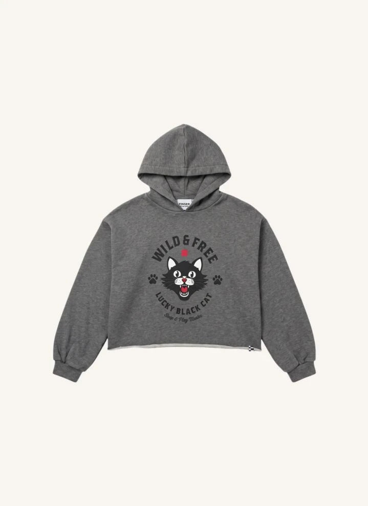 Finger in the nose - Bunny Sweatshirt | Melange grau