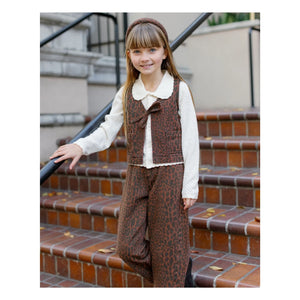 Rylee + Cru - Leoparden Barrel Hose | Braun