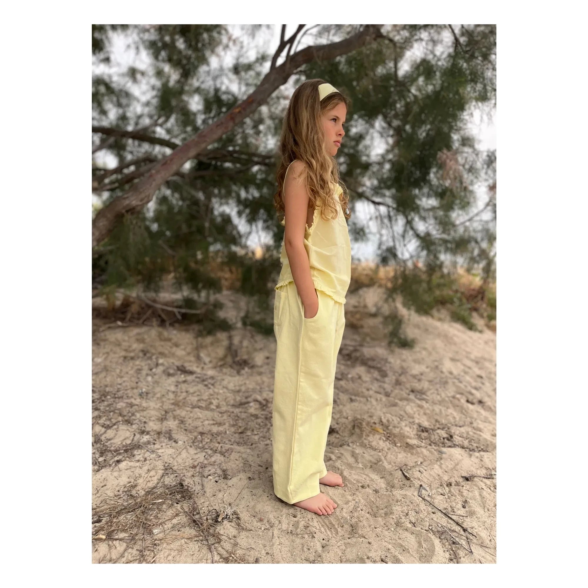 We Are Kids - Marzia Unterhemd aus Bio-Baumwolle | Hellgelb