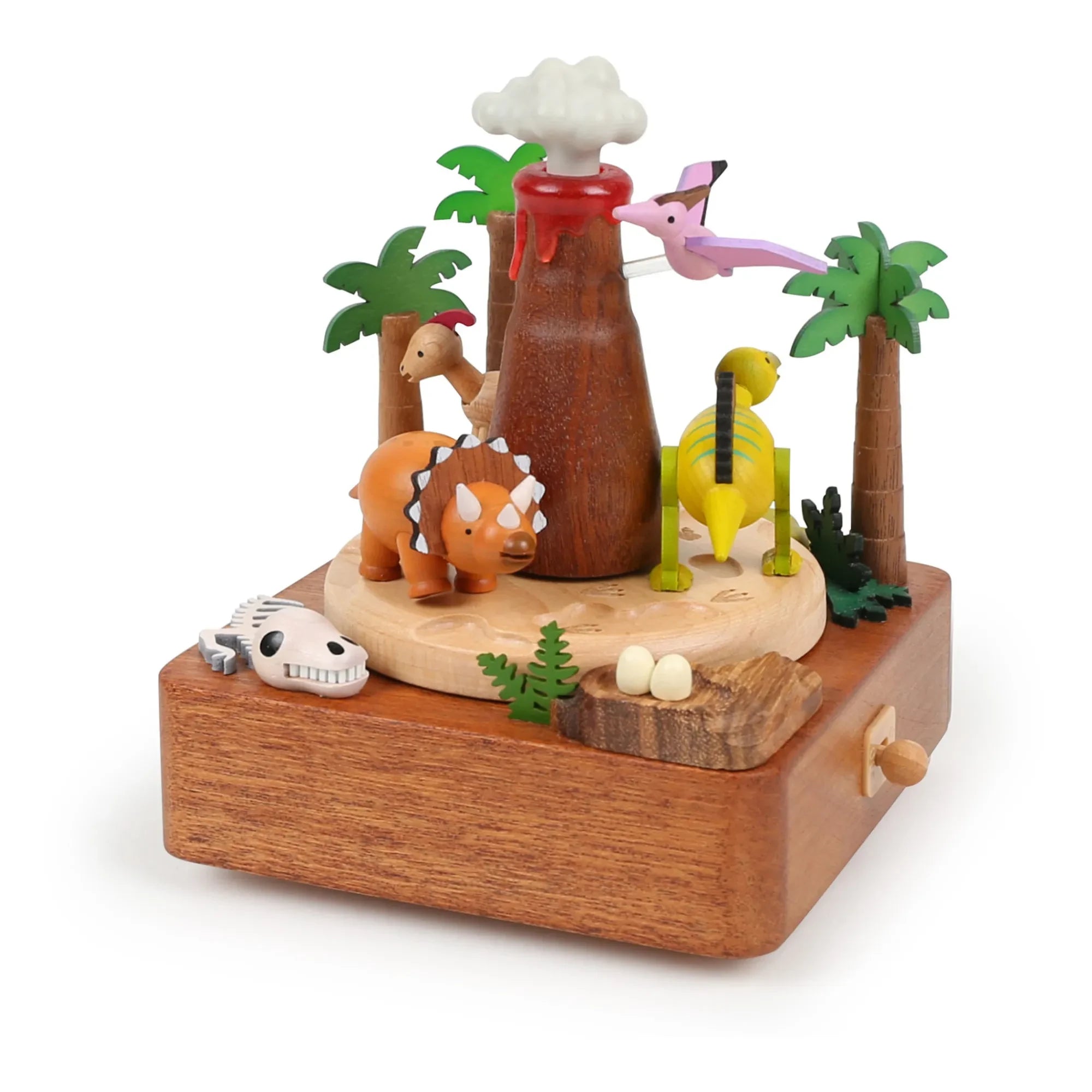 Wooderful life - Dinosaur Spieluhr aus Holz