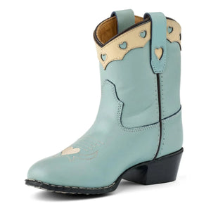 Copenhagen Colors - Kurze Cowboystiefel - Copenhagen Colors X Bootstock | Hellblau