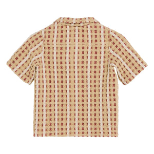 OAS - Lano Nicaro Waffelhemd | Rot