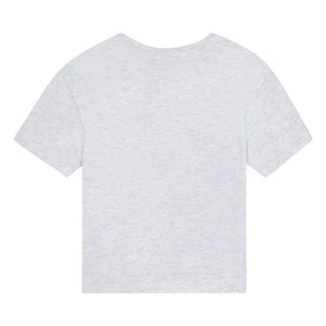 Bonton - Livo Say Cheese Gepunktetes T-Shirt | Grau