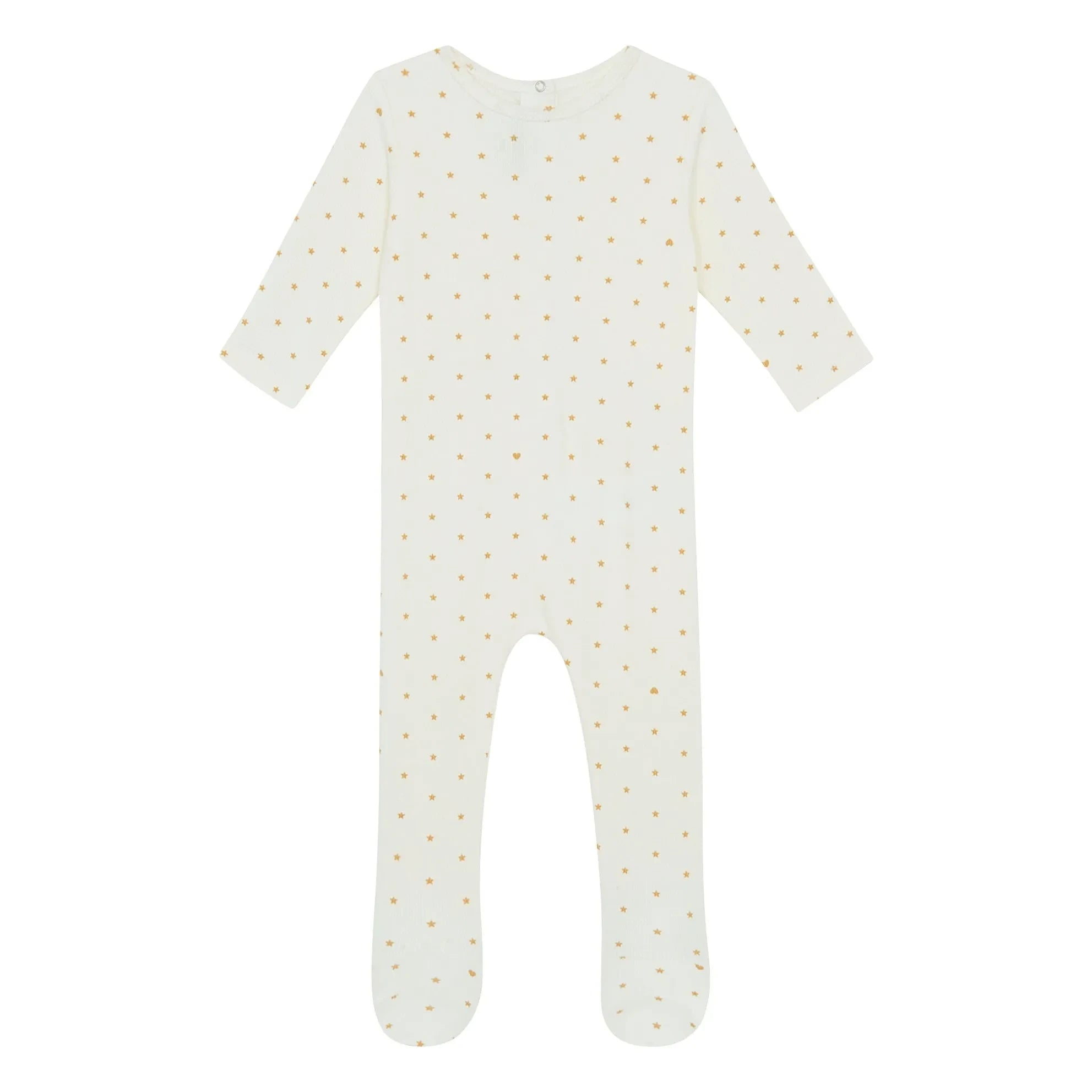 Bonton - Pyjama Nylla Sterne | Blassgelb