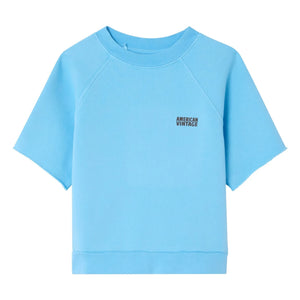 American Vintage - Izubird Ärmelloses Sweatshirt | Hellblau