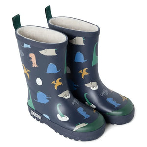 Liewood - Mason Dinosaurier Gummistiefel | Marineblau