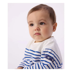 Petit Bateau - Breton-Shirt | Weiß