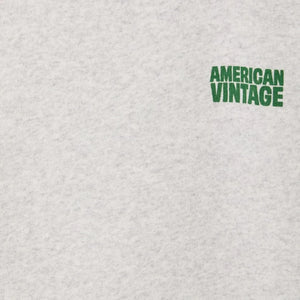 American Vintage - Baptown Sweatshirt | Grau meliert