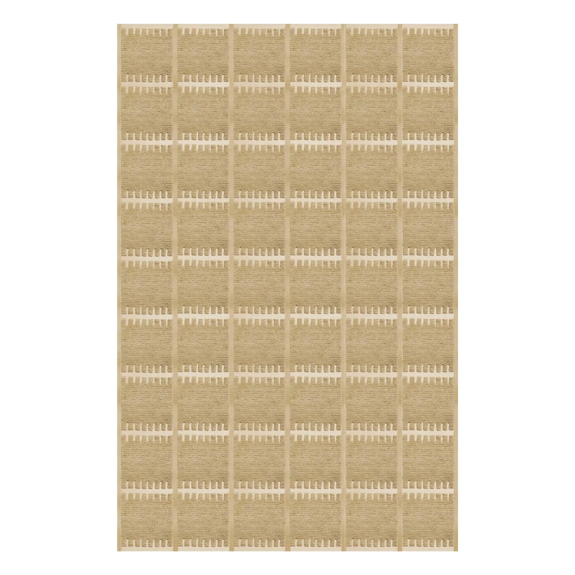 Layered - Wollteppich Lilly | Senf