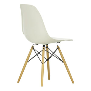Vitra - DSW Plastikstuhl - Ahornsockel - Charles & Ray Eames | Kieselgrau