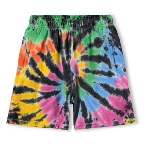 Molo - Amile Tie-Dye Bio-Baumwollshorts | Schwarz