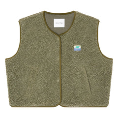 American Vintage - Hoktown Ärmellose Jacke | Meliertes Khaki