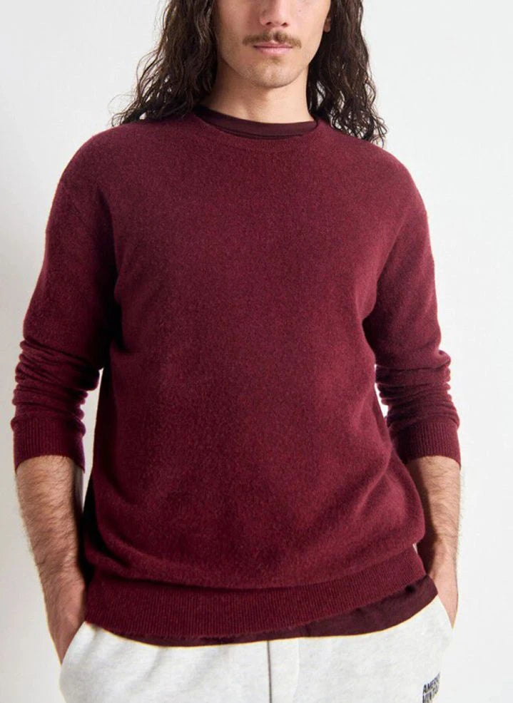 American Vintage - Raxow Wolle Pullover | Granat