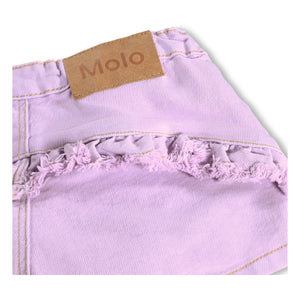 Molo - Agnetha Jeans-Rüschenshorts | Lila