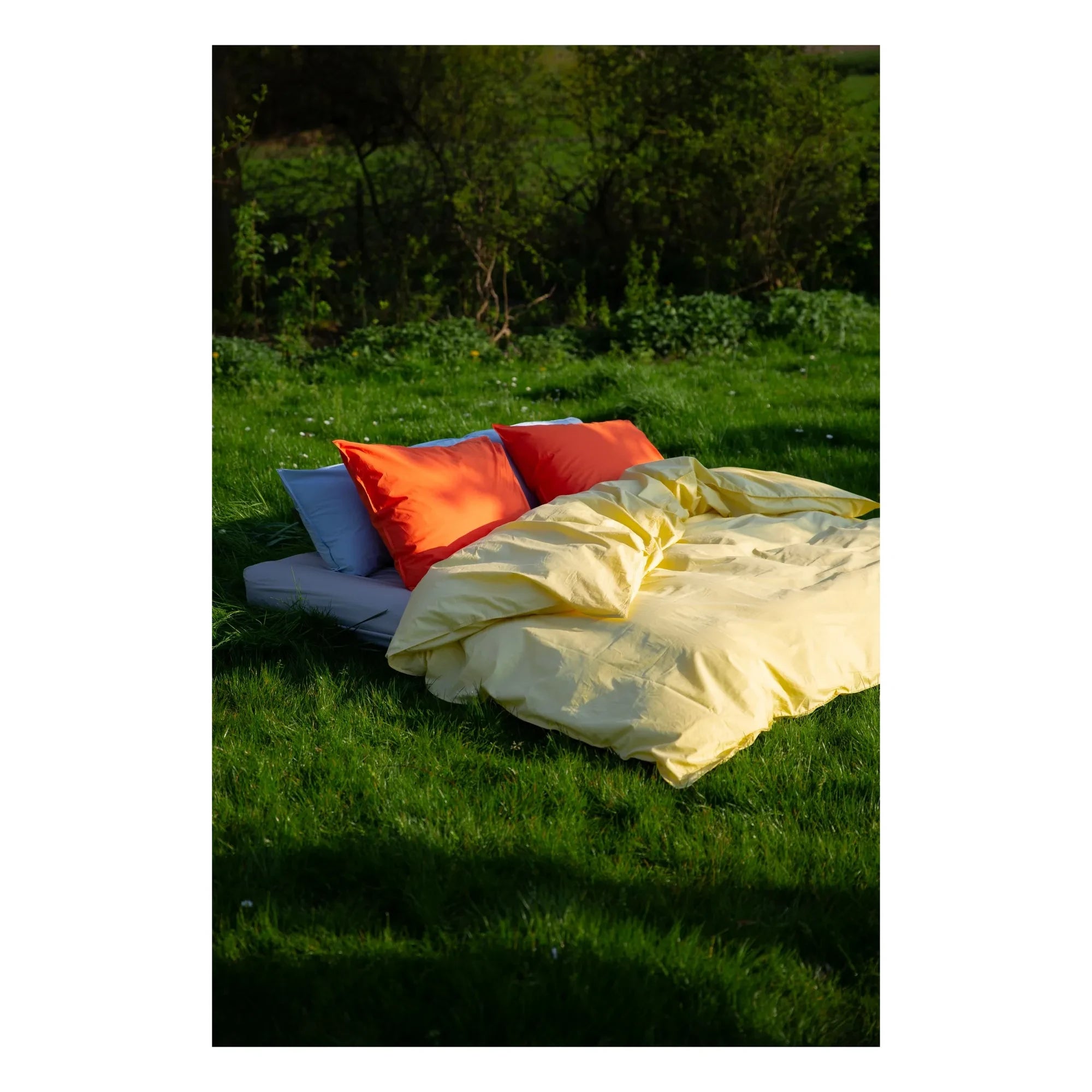 Suite 702 - Organischer Percale-Kissenbezug - Mohn Orange | Orange
