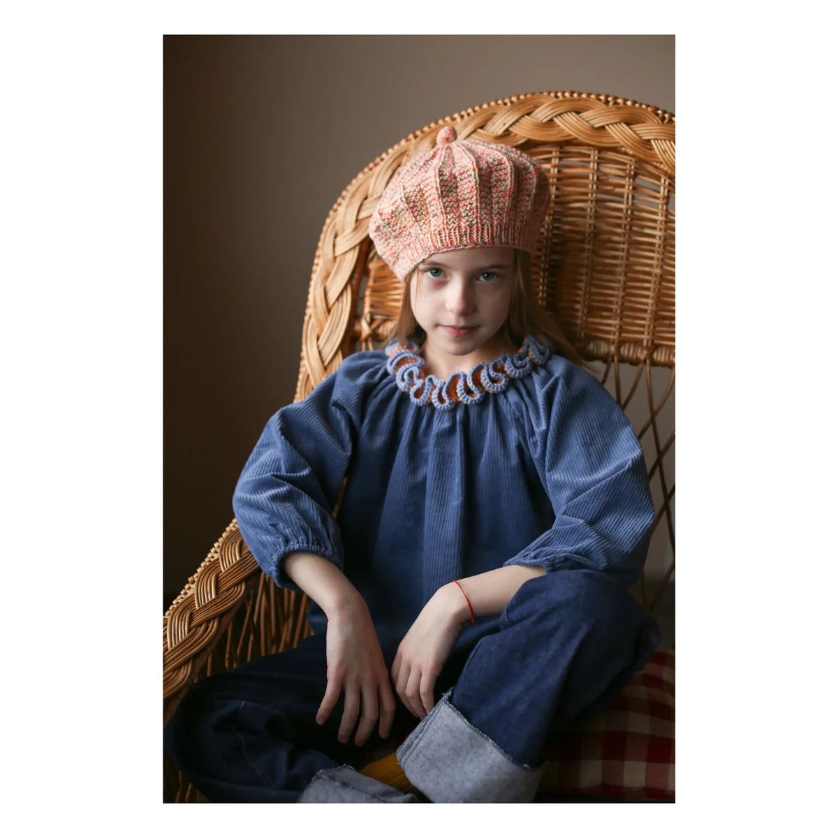 Kalinka - Liana Samtbluse | Mavi