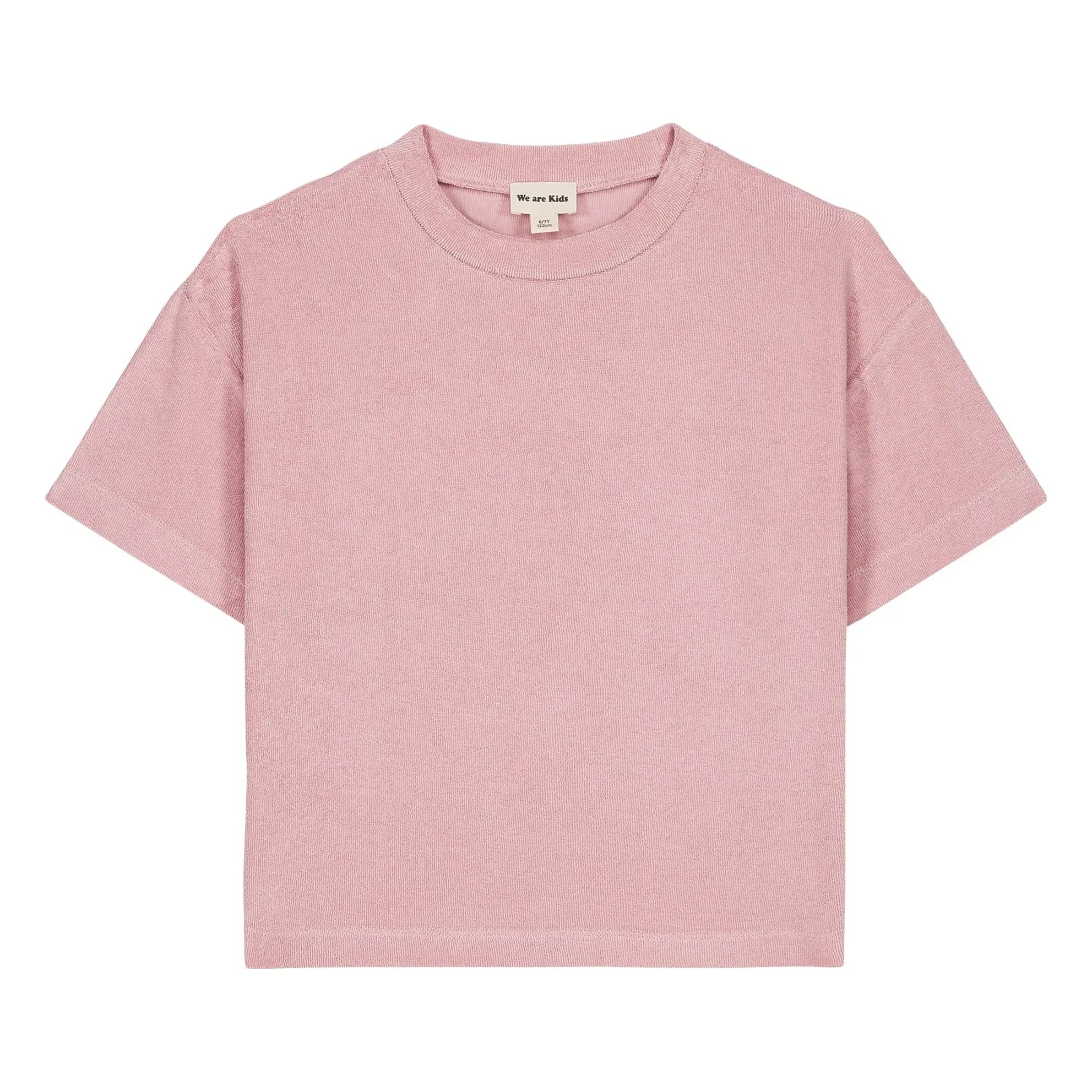 We Are Kids – Jordan T-Shirt aus Bio-Baumwollfrottee | Zartrosa