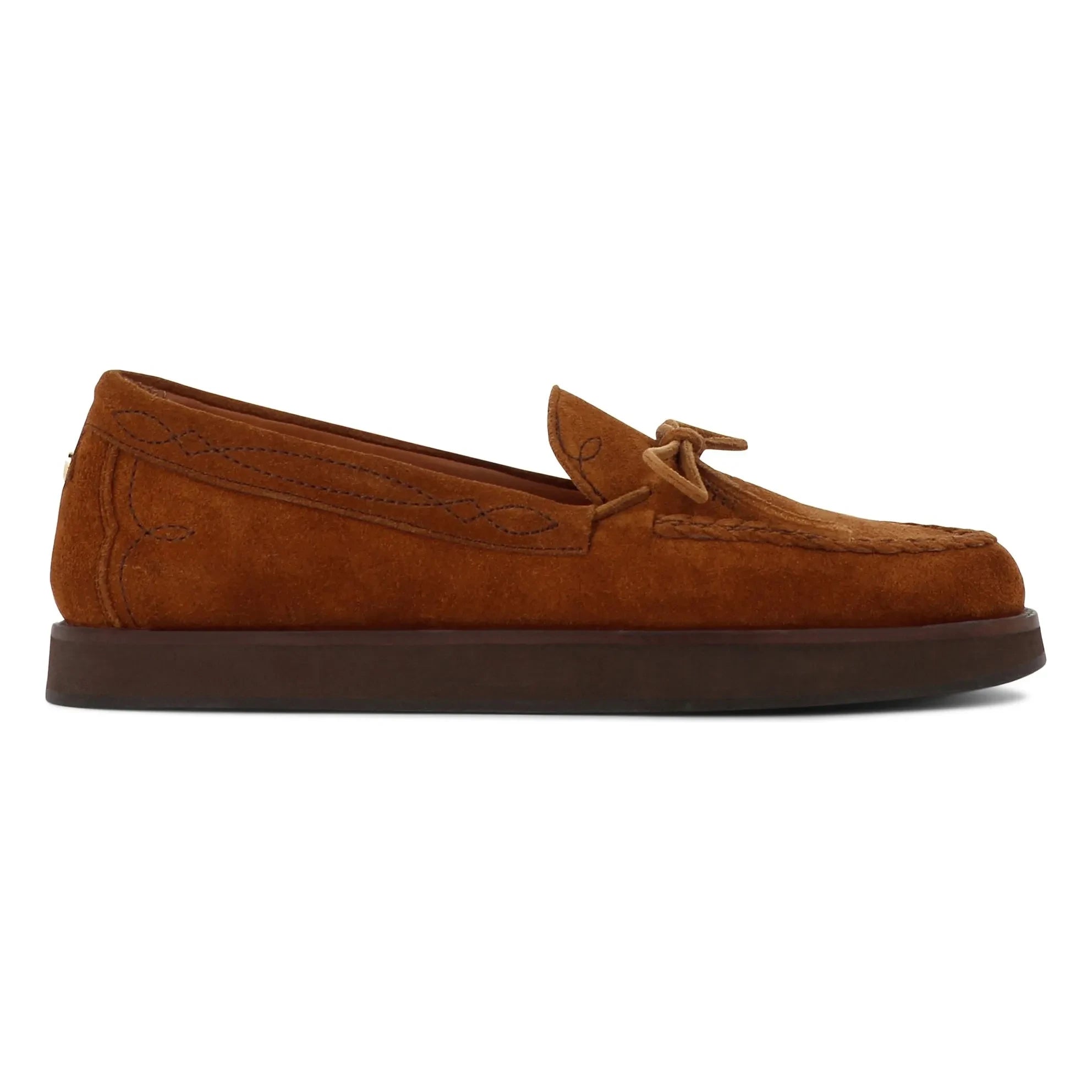 Socque Paris - Totem Wildleder-Loafer | Camel