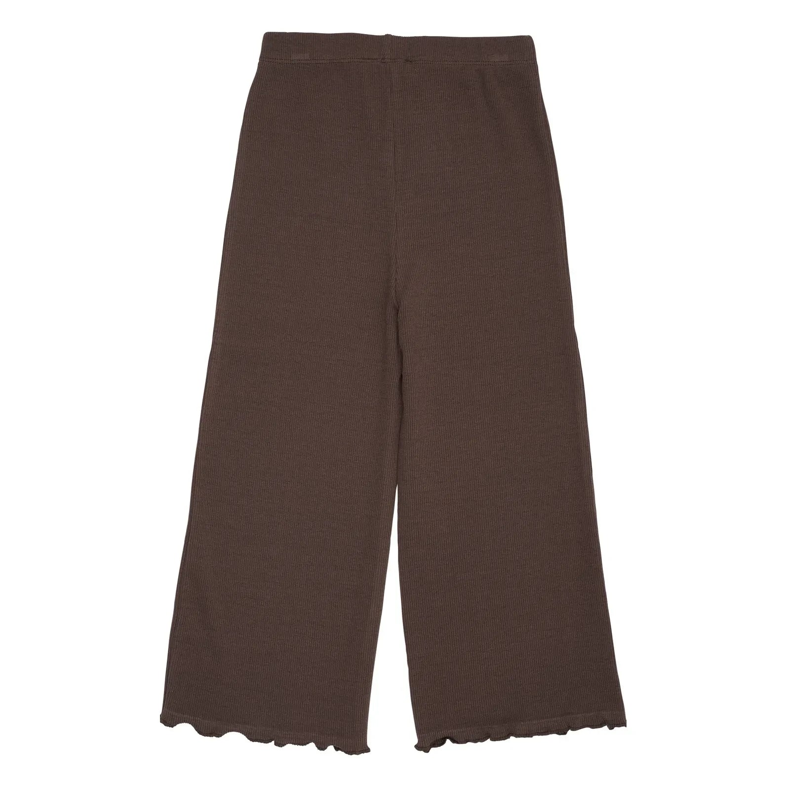 Copenhagen Colors - Modalhose mit weitem Bein | Dunkelbraun