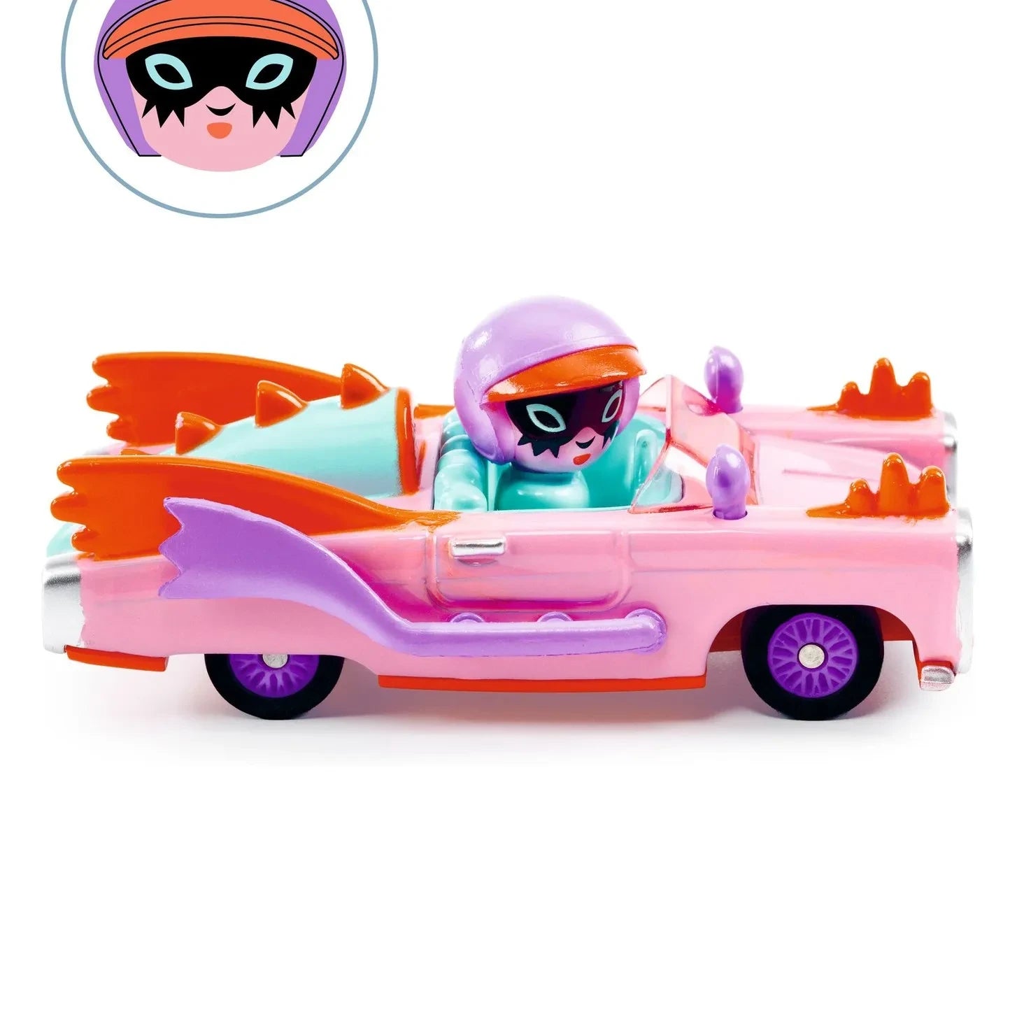 Djeco - Crazy Motors - Pink Lady Auto
