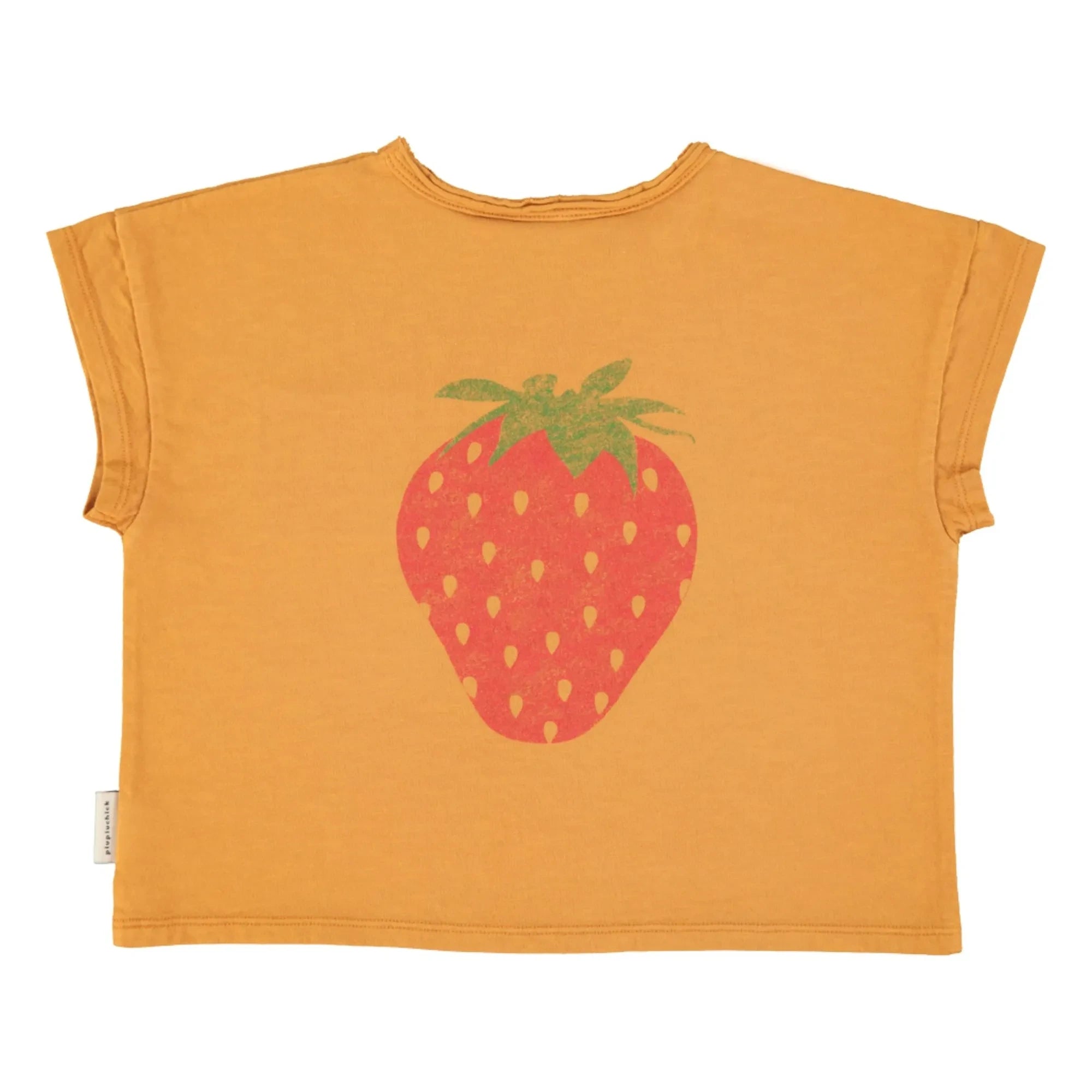 Piupiuchick - T-Shirt Erdbeere | Camel