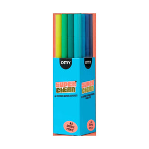 Omy - Ultra Yıkanabilir Keçeli Kalemler - 16’lı Kutu