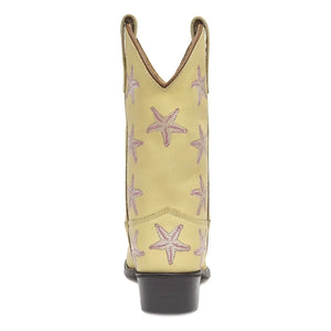 Bootstock - Cowboystiefel Starfish Leder | Blassgelb