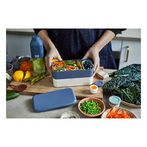 Monbento - MB Original Bento mit zwei dichten Fächern | Blau