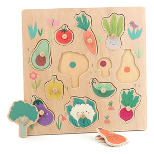 Vilac - Sarah Betz Gemüsegarten Puzzle