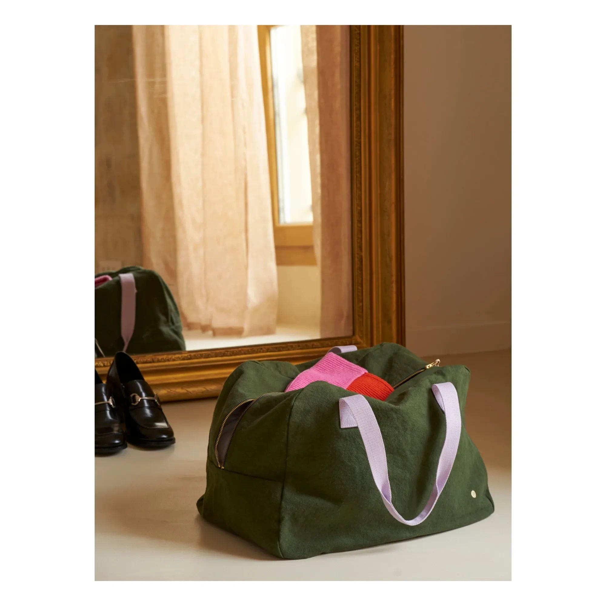 Das Sahnehäubchen – Iona Wochenendtasche | Waldgrün
