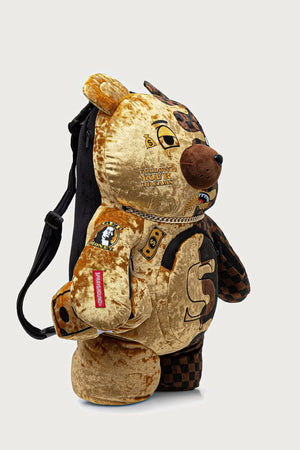 Sprayground - Braune Haifisch-Rucksack in Paris 910B9342NSZ