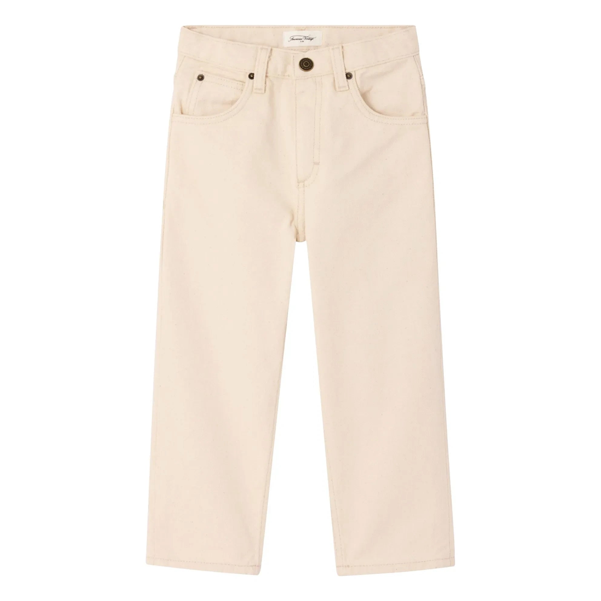 American Vintage - Jean Droit Snopdog | Ecru