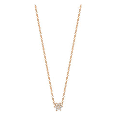 Ginette NY - Mini Diamond Star Halskette | Roségold
