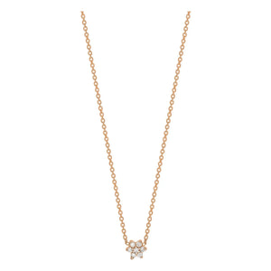 Ginette NY - Mini Diamond Star Halskette | Roségold