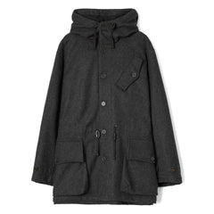 Universal Works - Boston Yün Parka | Koyu gri