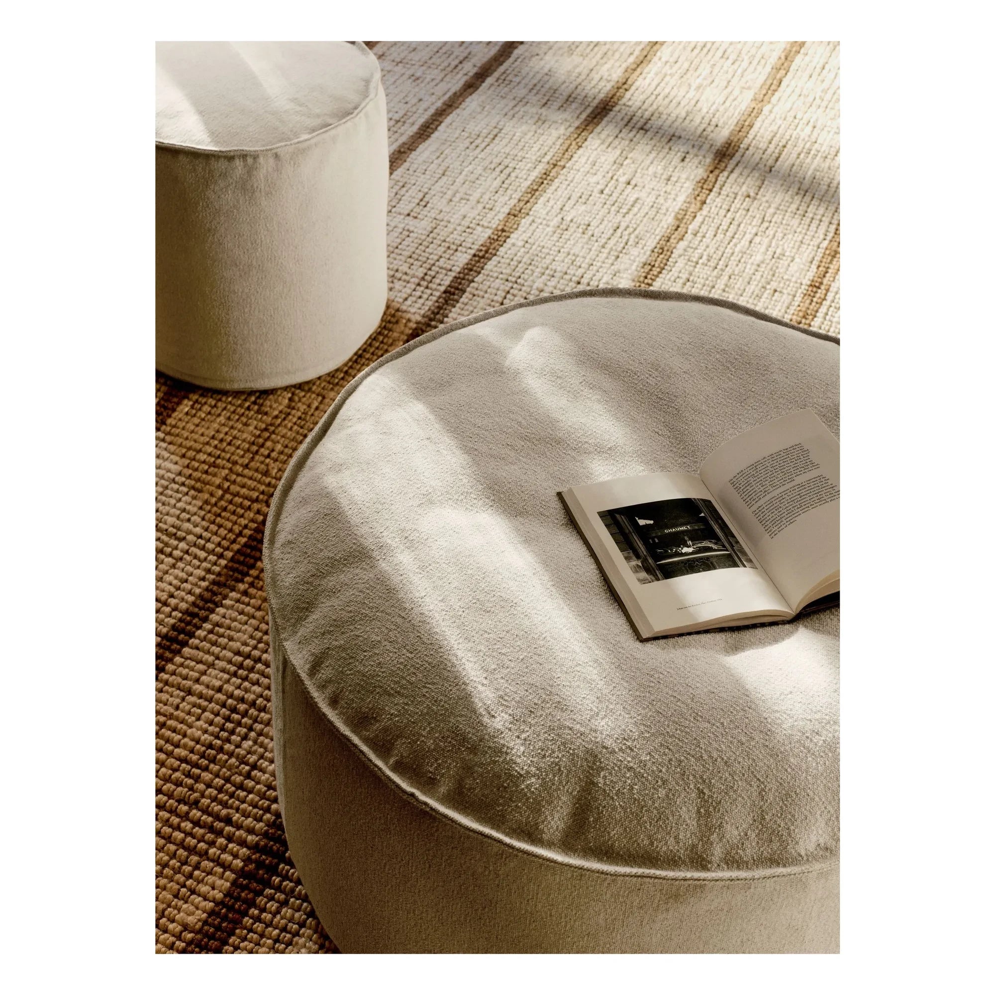 Ferm Living - Pouf Aun | Creme