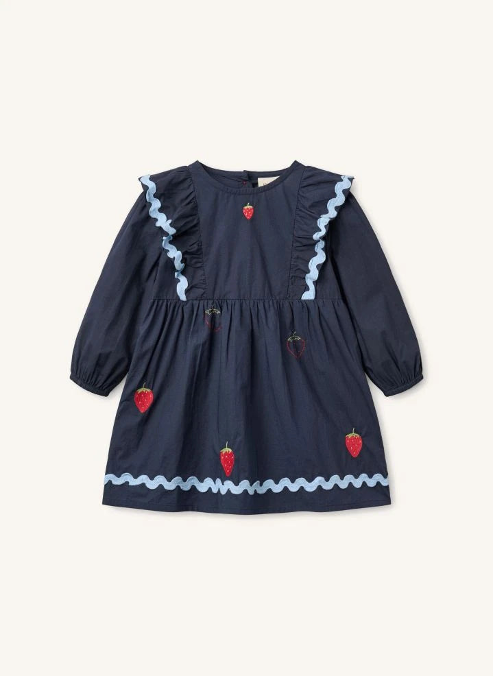 Flöss - Hannah Erdbeerkleid | Dunkelblau