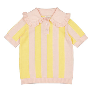 Louis Louise - Gestreiftes T-Shirt Paule | Gelb