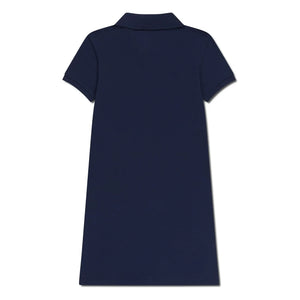 Lacoste – Polokleid aus Bio-Baumwolle | Marineblau