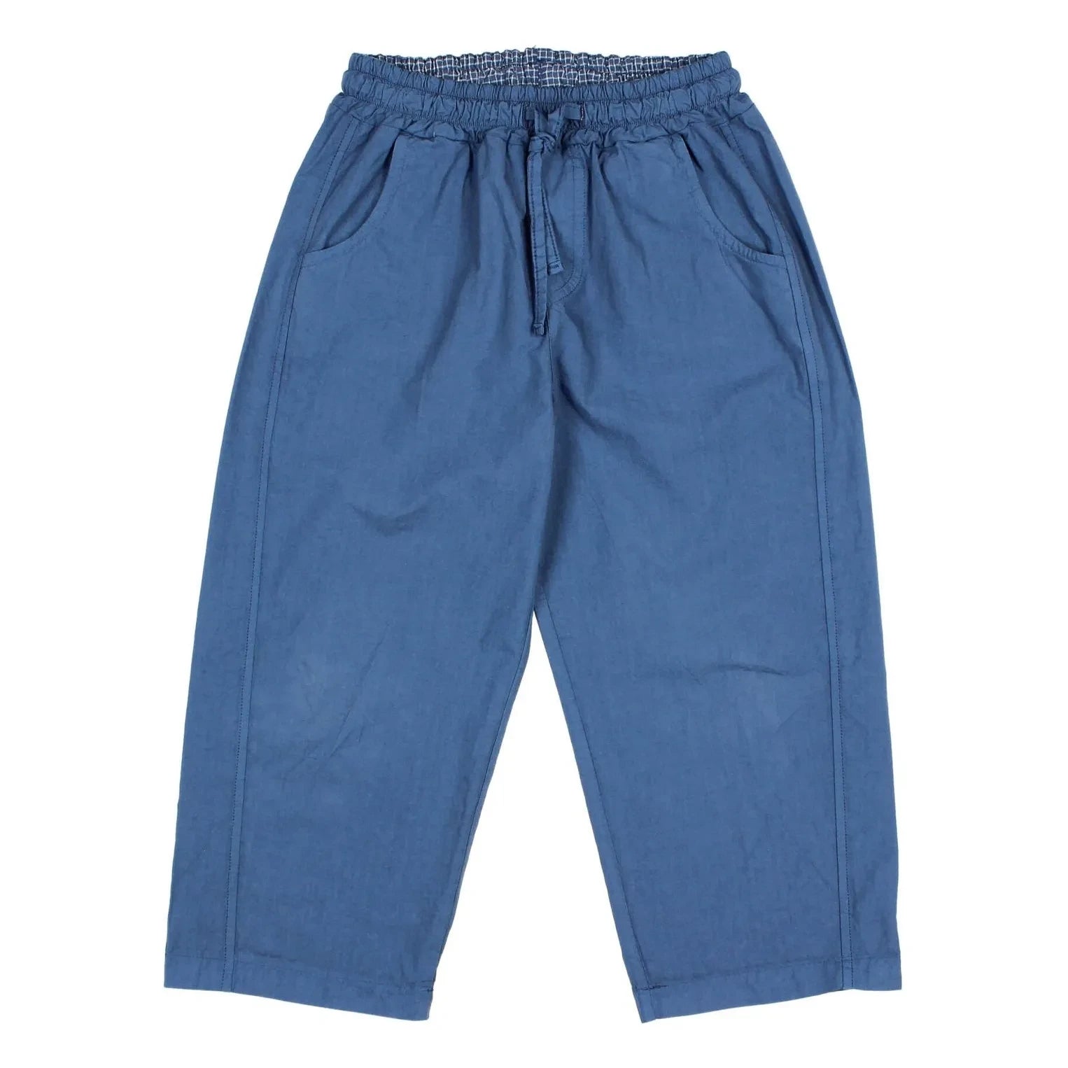 Búho - Poplinhose aus Bio-Baumwolle | Marineblau
