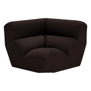 & Tradition - Hi Lo AV55 Modulsofa Eckmodul | Dunkelbraun