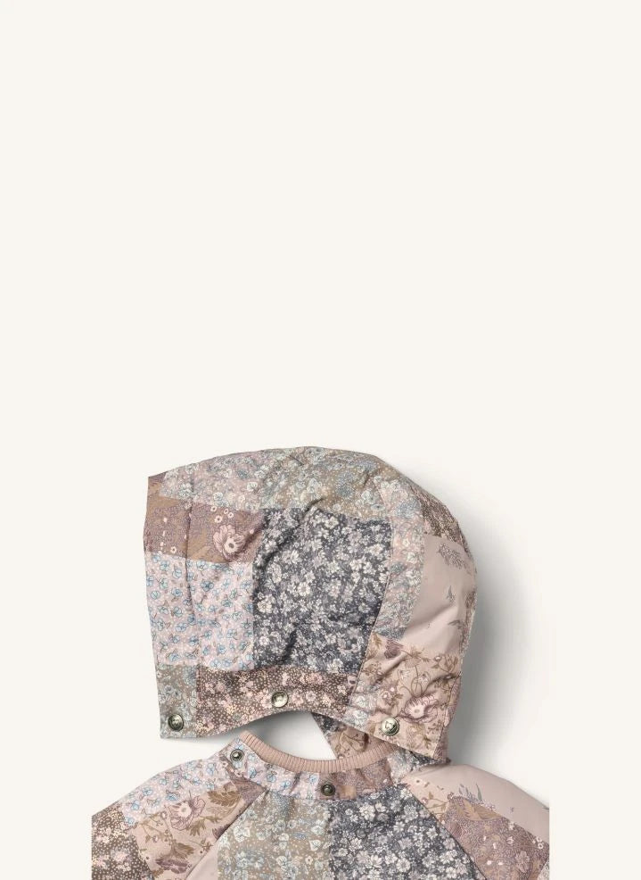 Wheat - Billo aus recycelten Fasern hergestellte Blümchenmuster Daunenjacke | Pink