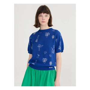 Bobo Choses - Summer Trip Bio-Baumwollpullover | Blau