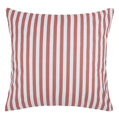 Nobodinoz - Kissenbezug Sheldon Stripes | Braun