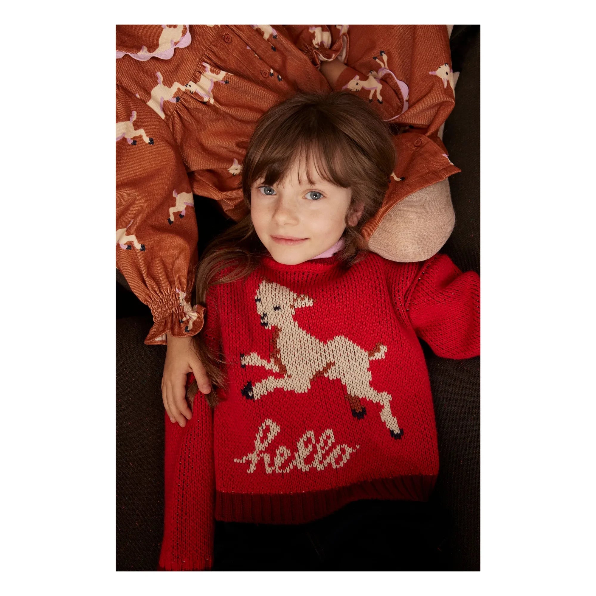 Hello Simone - Agatha Agneaux Kleid | Terrakotta