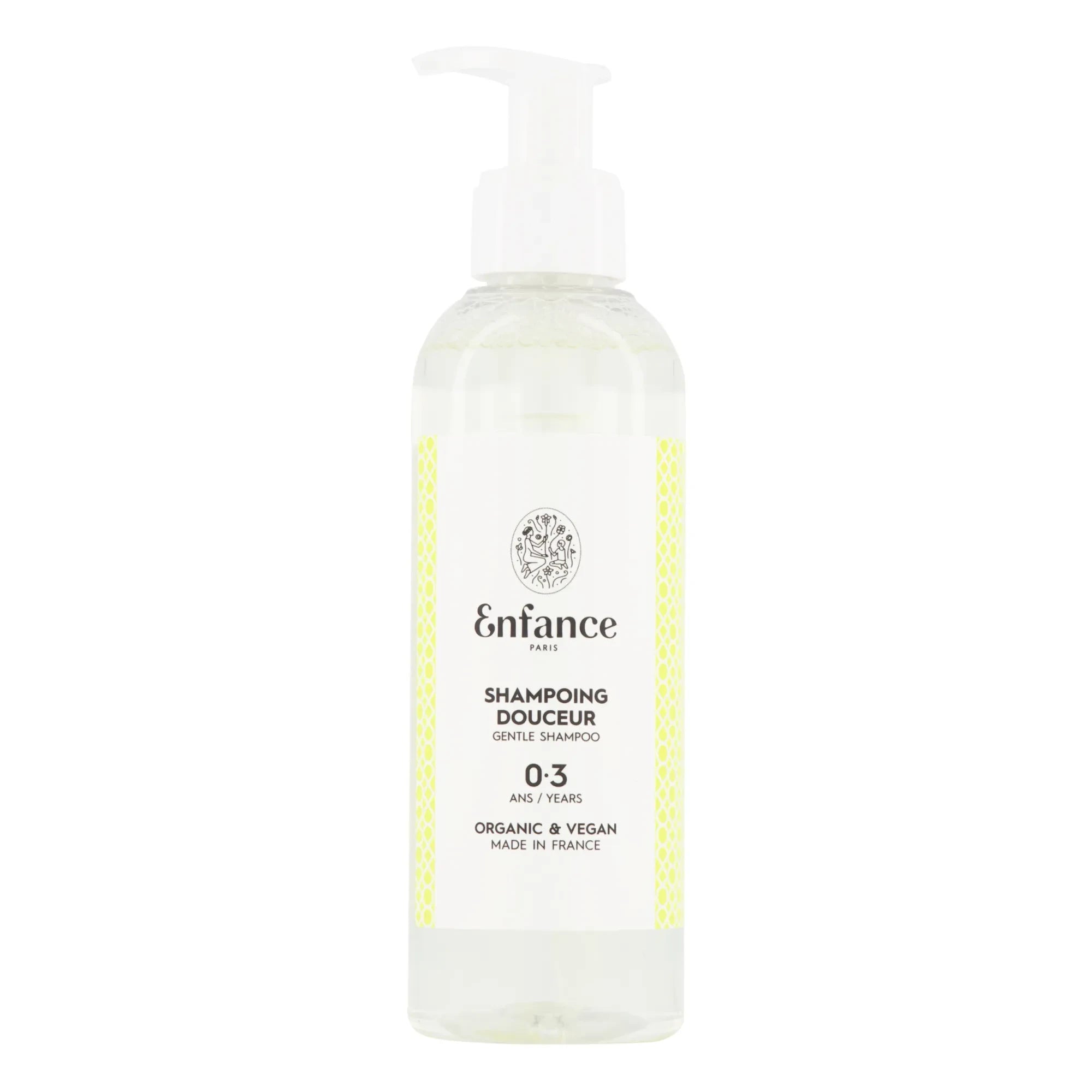 Enfance Paris - Sanftes Shampoo 0 - 3 Jahre - 200 ml