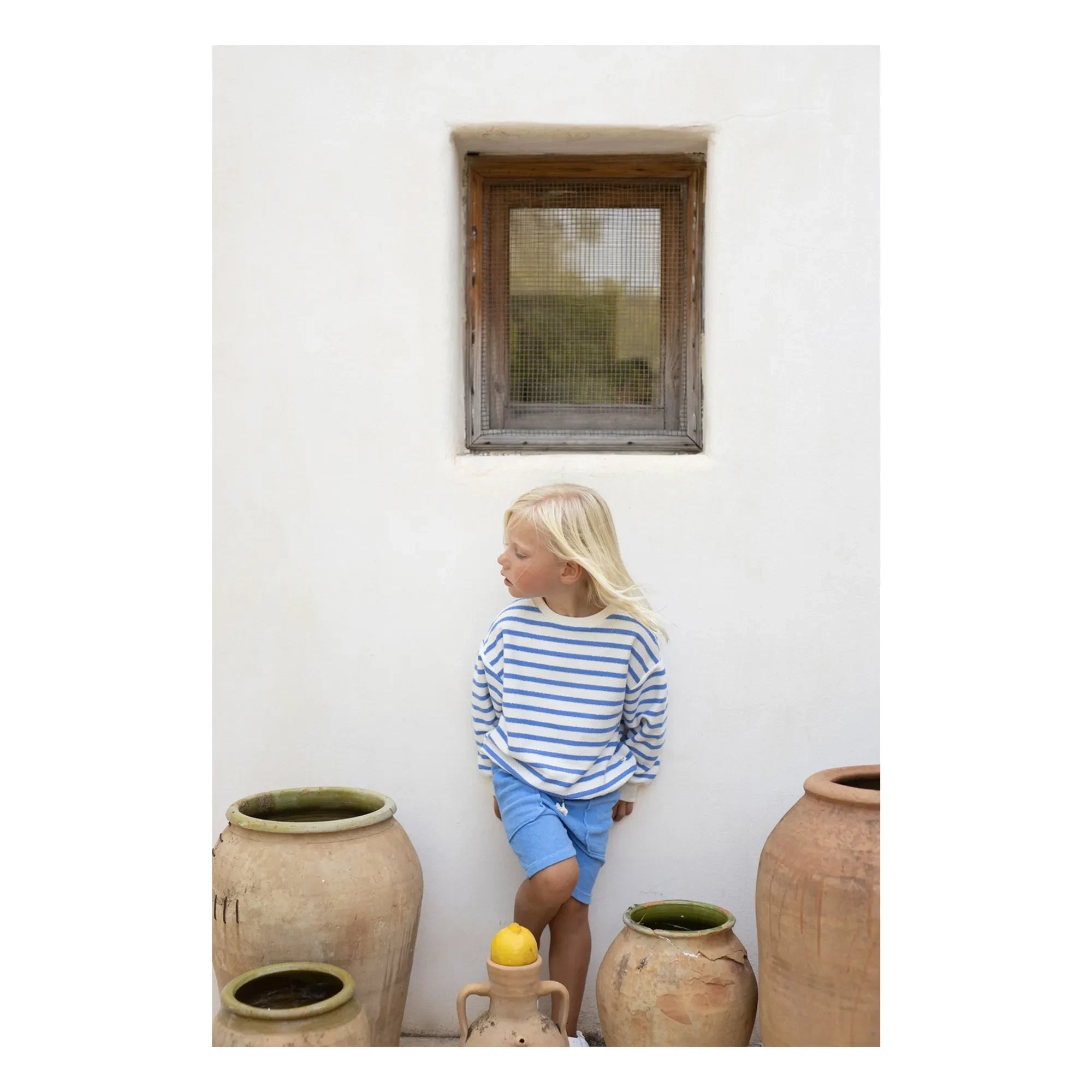 1+ in the family - Buger Handtuchshorts | Hellblau