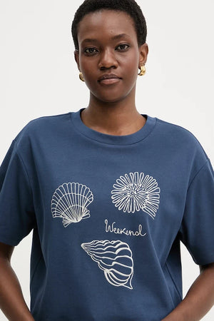 Weekend Max Mara SABATO Baumwoll-T-Shirt